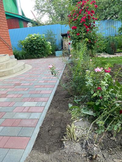 Укладка тротуарной плитки