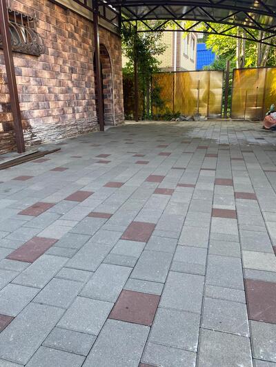 Укладка тротуарной плитки