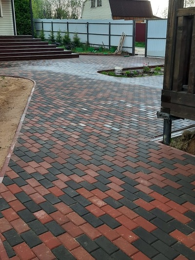 Тротуарная брусчатка 200х100х60 
