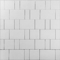 Тротуарная плитка Новый город 240/160/80х160х60 белый