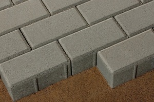 Тротуарная брусчатка 200х100х60 серая