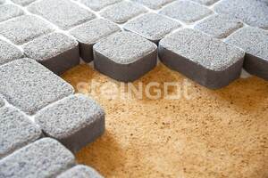 Тротуарная плитка Steingot Классика Bianco Nero 60 мм